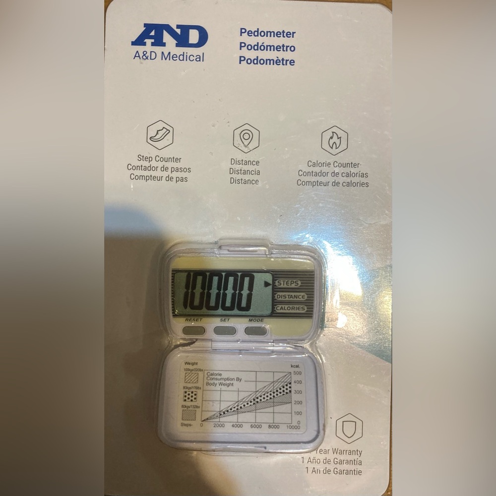 NWT A&D Medical Pedometer